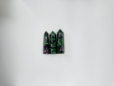 Ruby Zoisite Crystal Tower – Love, Vitality & Transformation