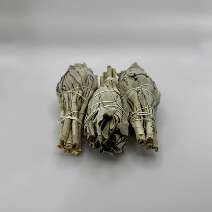 White Sage Smudge Stick- Cleansing & Energy Clearing -3 Pack