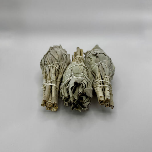White Sage Smudge Stick- Cleansing & Energy Clearing -3 Pack