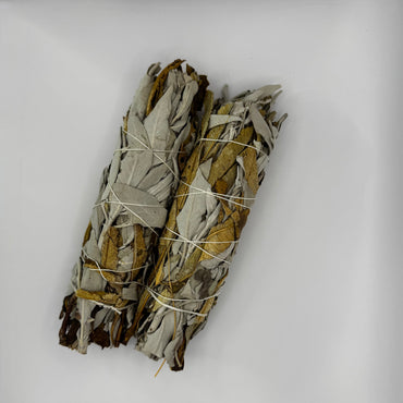 White Sage & Yerba Santa Smudge Stick – Cleansing, Healing & Protection
