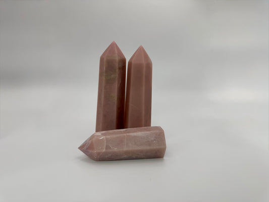 Ruby Zoisite Crystal Tower – Passion, Healing & Spiritual Growth