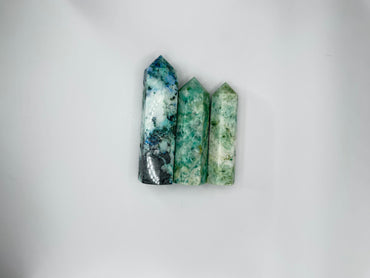 Amazonite Crystal Tower – Calming, Communication & Harmony