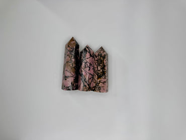 Rhodonite Crystal Tower – Compassion, Healing & Emotional Balance