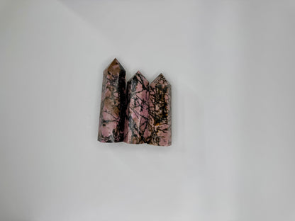 Rhodonite Crystal Tower – Compassion, Healing & Emotional Balance