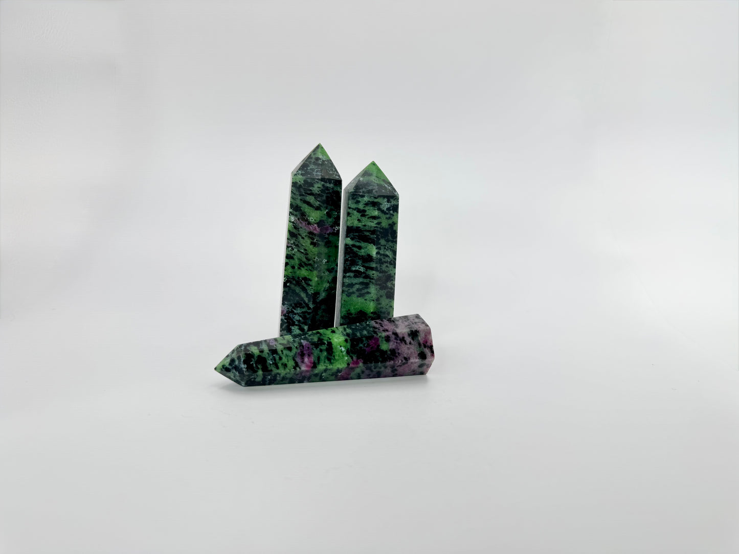 Ruby Zoisite Crystal Tower – Love, Vitality & Transformation