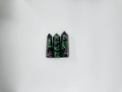 Ruby Zoisite Crystal Tower – Love, Vitality & Transformation