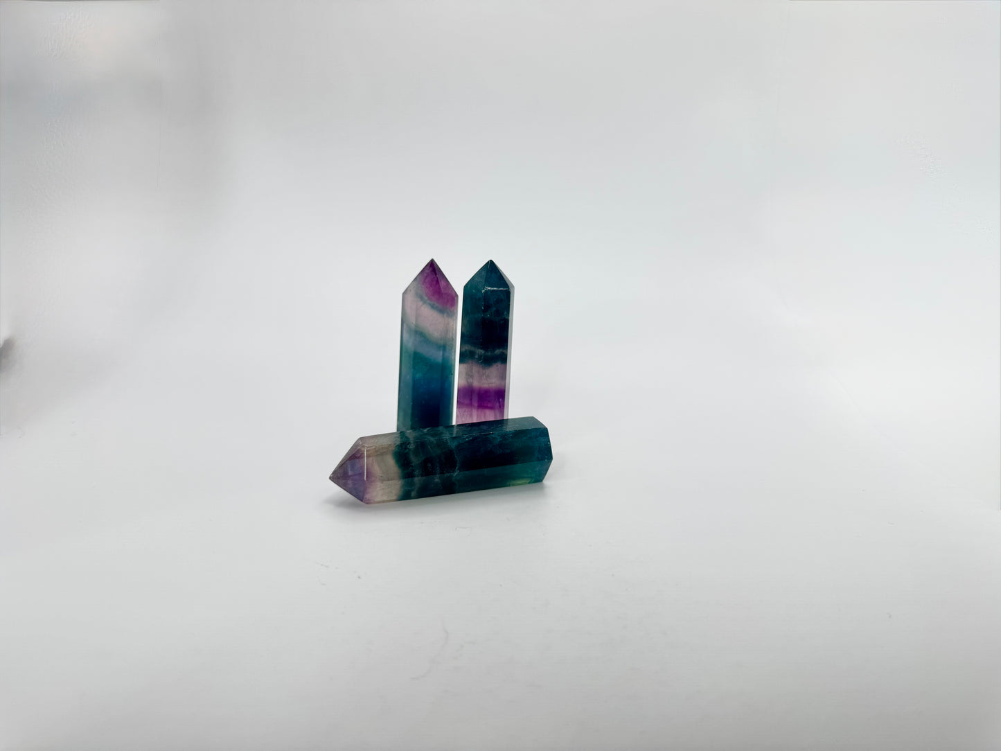 Rainbow Fluorite Crystal Tower – Intuition, Clarity & Protection