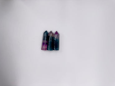 Rainbow Fluorite Crystal Tower – Intuition, Clarity & Protection
