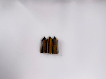 Mini Tiger’s Eye Crystal Tower – Courage, Protection & Confidence