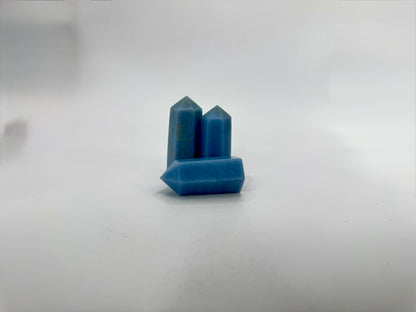 Mini Blue Aventurine Crystal Tower – Calm, Communication & Clarity