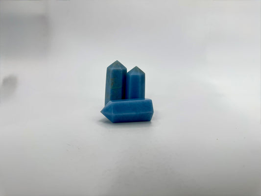 Mini Blue Aventurine Crystal Tower – Calm, Communication & Clarity