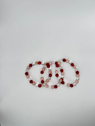 Rose Quartz Crystal Bracelet – Love & Compassion