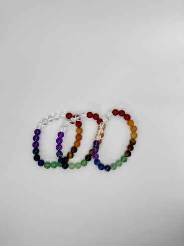 7 Chakra Crystal Bracelet – Balance & Energy Alignment