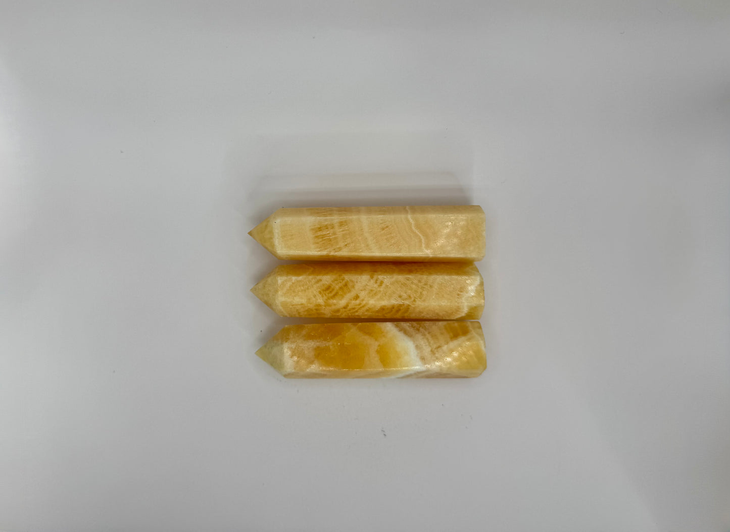 Yellow Calcite Crystal Tower – Confidence, Energy &amp; Jo