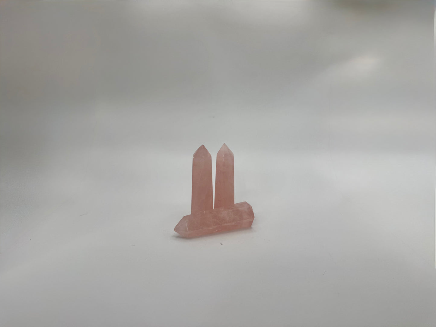 Rose Quartz Mini Crystal Tower (Polished Point)